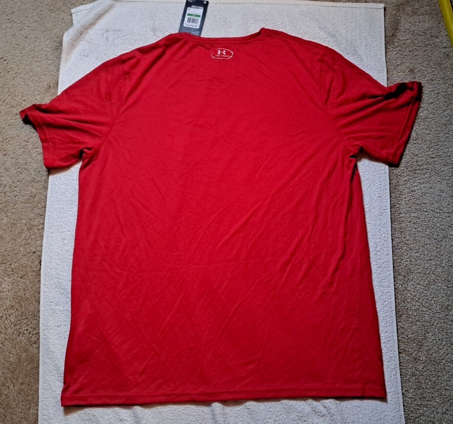 WPI Baseball Under Armour Men’s Locker 2.0 T-Shirt Short Sleeve RED Large NEW