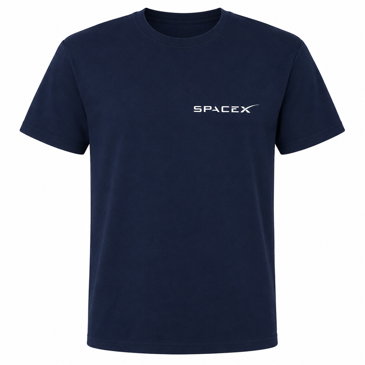 SpaceX Outer Space T-Shirt Men’s Graphic Crew Neck Cotton Tee S-5XL