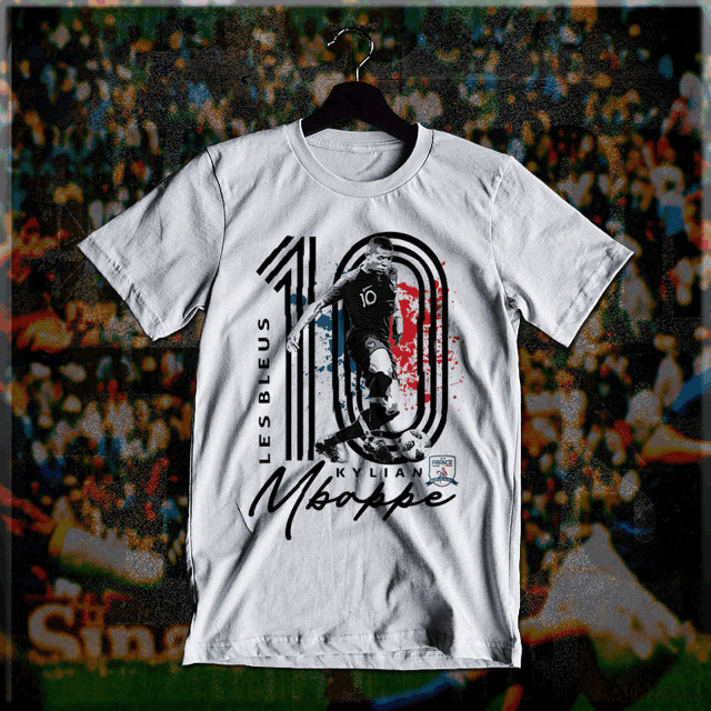 Soccer t-shirt Mbappe Football Legend World Cup, France, French Talent new S-3XL