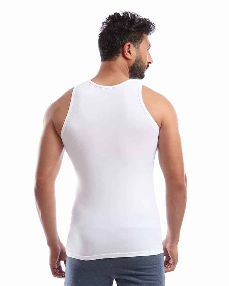 ,Men’s Tank top Syrian-made white cotton men’s scarf, soft and elastic .XXL XL