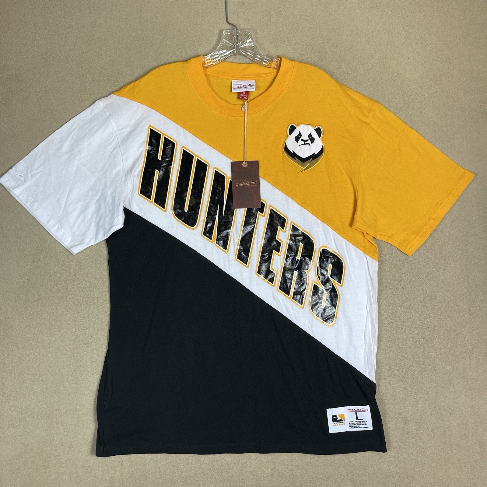 Mitchell & Ness Shirt Mens Large Multicolor Overwatch League Chengdu Hunters