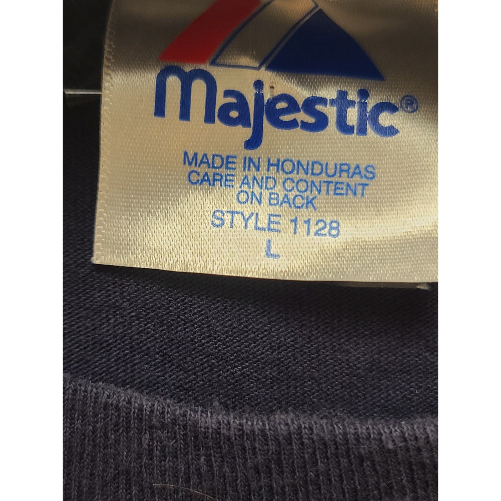 Majestic Chicago Baseball MLB Authentic Collection Navy TShirt Style Men’s Large