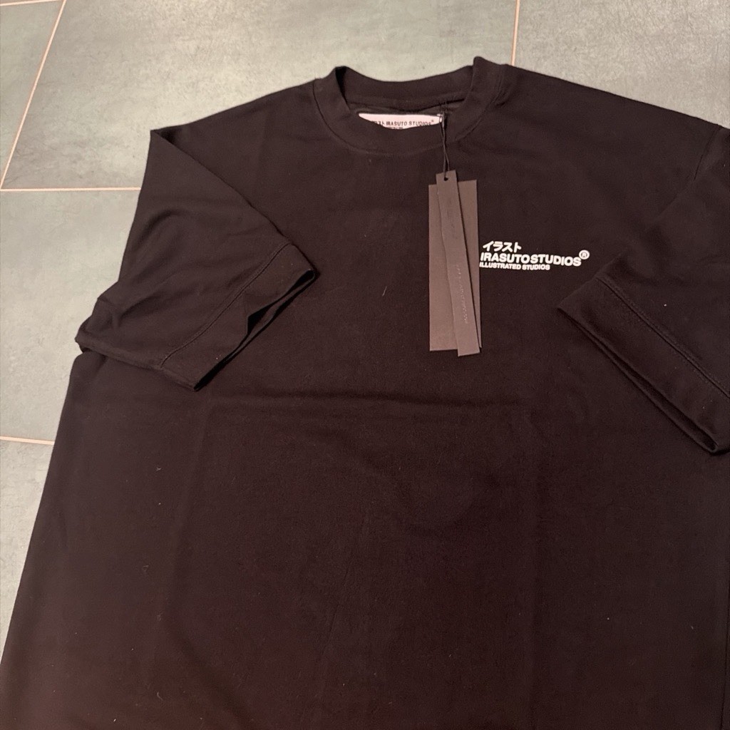Irasuto Studios – Sold Out Black Designer Shirt Size XL