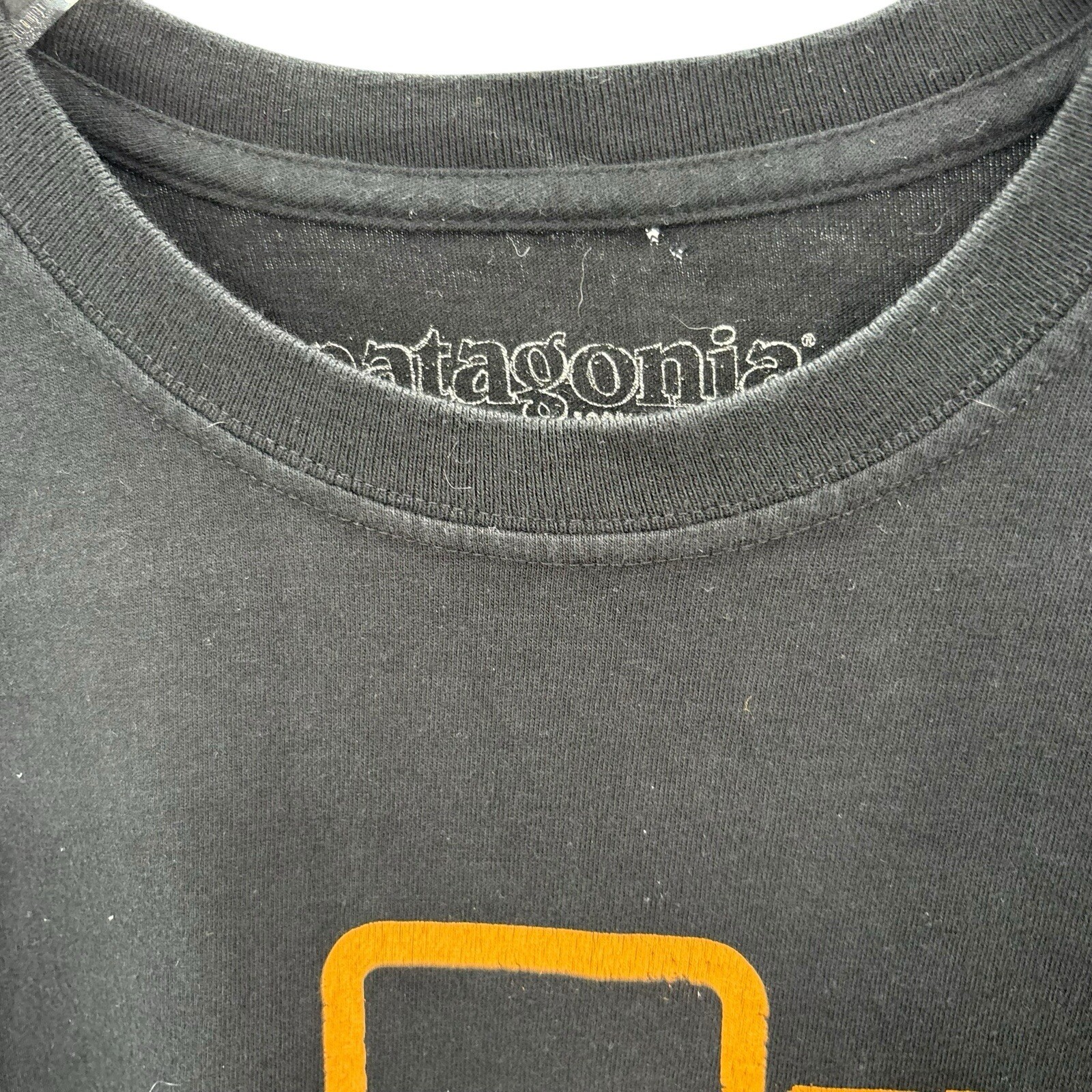 EUC Patagonia Kill Gas Pump Logo Tshirt Cotton Climate Change Promo RARE SZ M