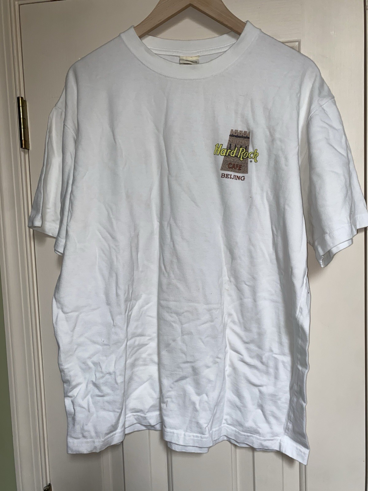 Vintage Hard Rock Cafe Beijing Great Wall Of China Shirt Size Large