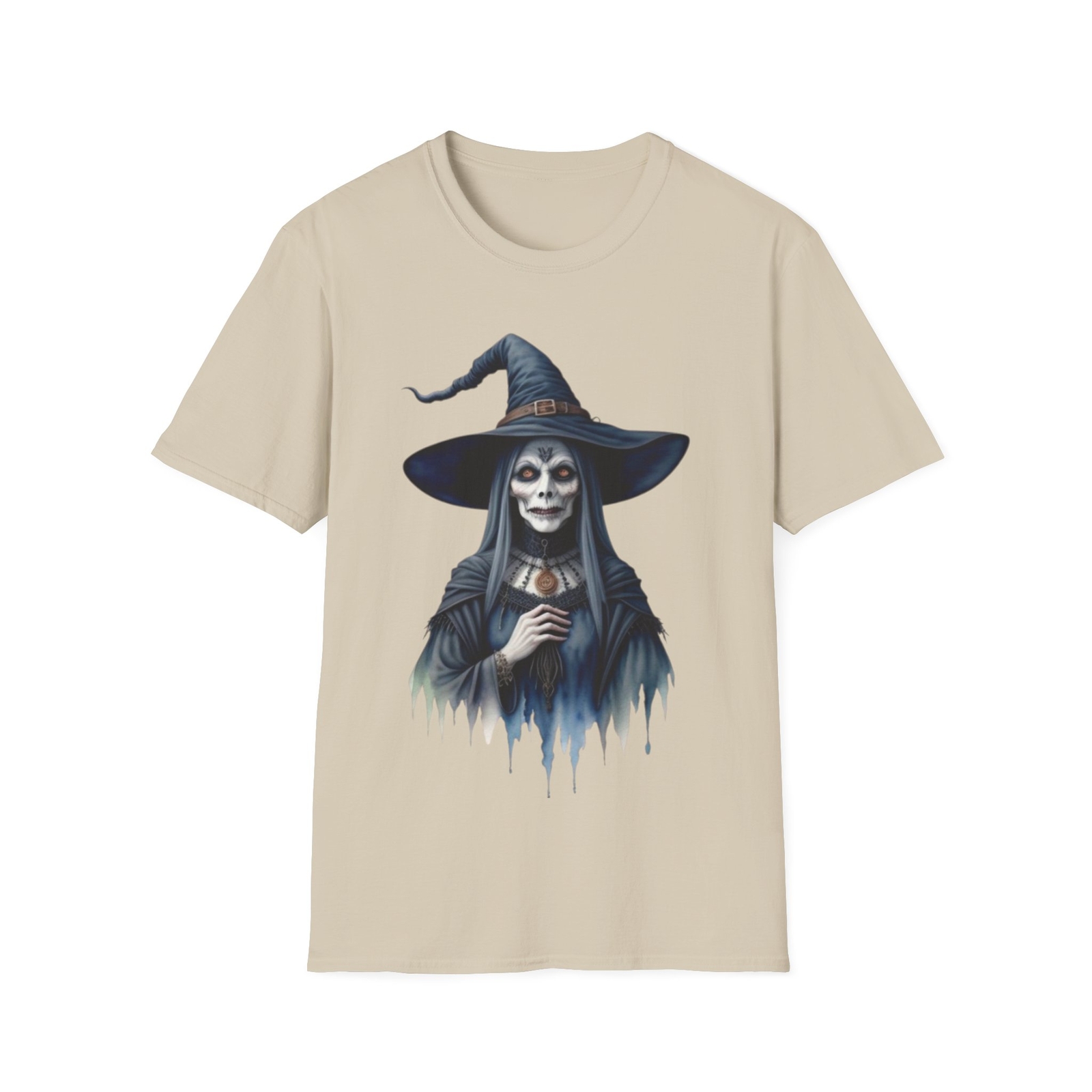 Halloween Scary Witch Unisex Soft Style T-Shirt SM MD LG XL 2XL 3XL