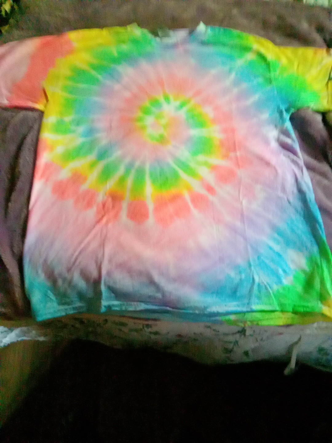 tye dyed shirt large New Unisex