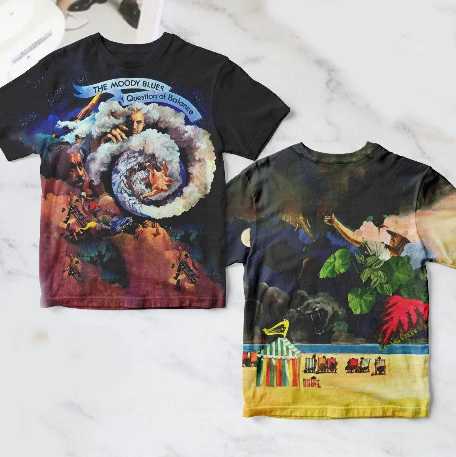 The Moody Blues A Question Of Balance 3D T-Shirt All Over Print D1147