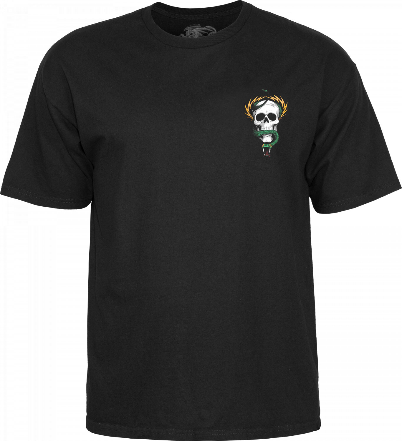 Powell Peralta Mike McGill SKULL AND SNAKE Skateboard T Shirt BLACK