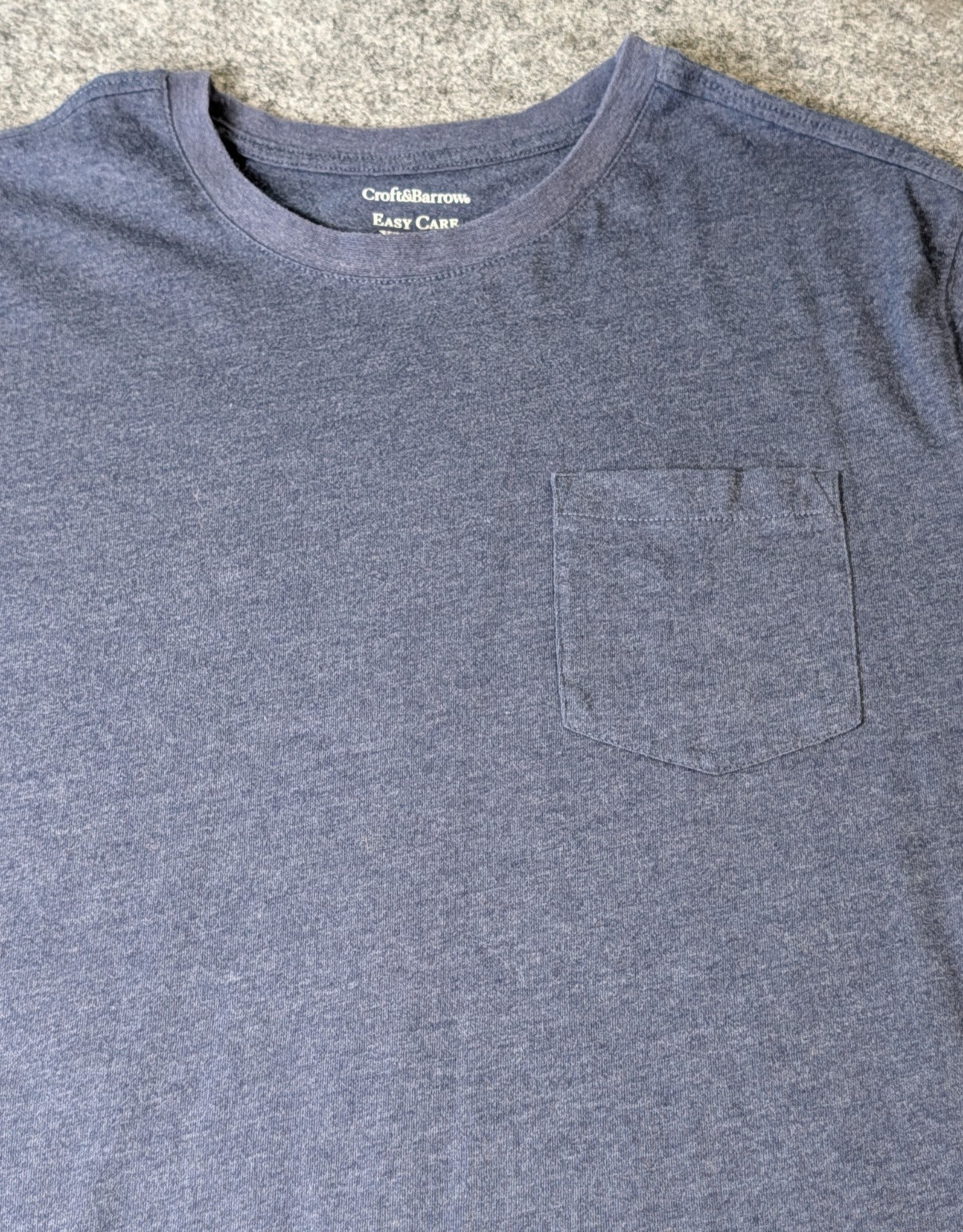 Croft & Barrow Easy Care T-Shirt Crew Neck Cotton Blend Men’s XL Lot of 2