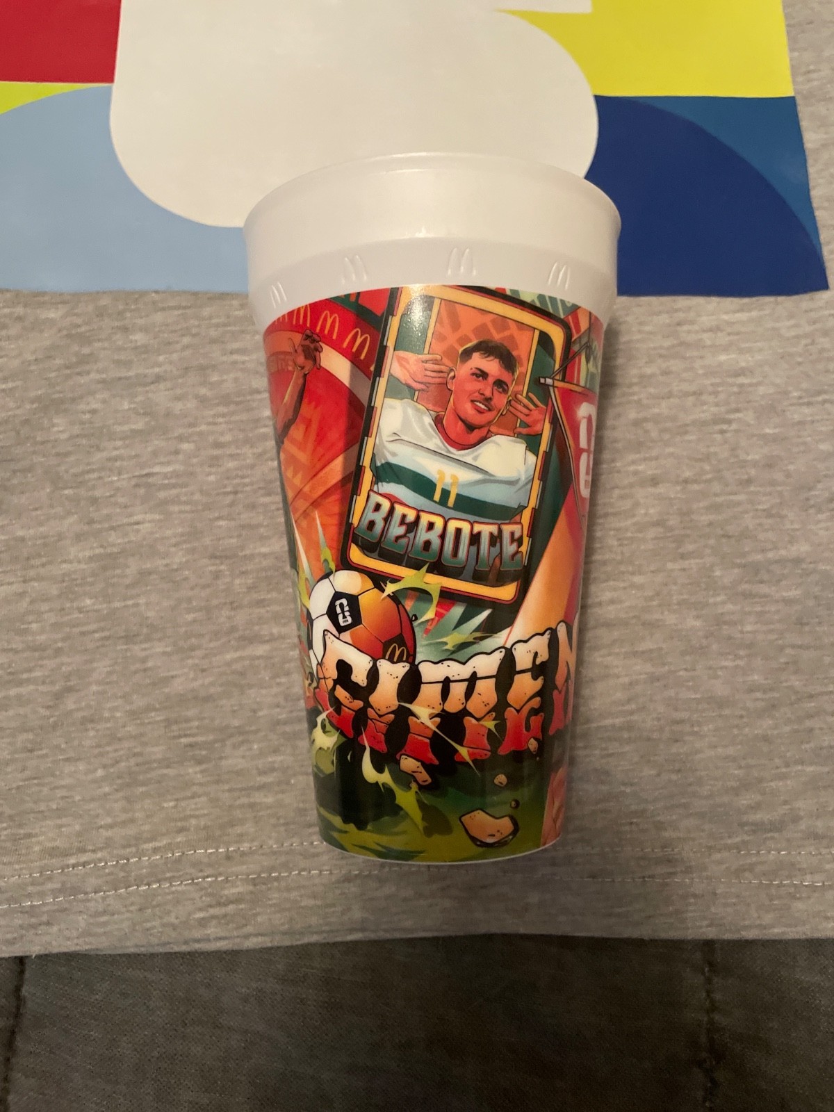 FIFA World Cup LG T-Shirt Licensed + FREE McDonald’s FIFA Meal Gimenez Cup
