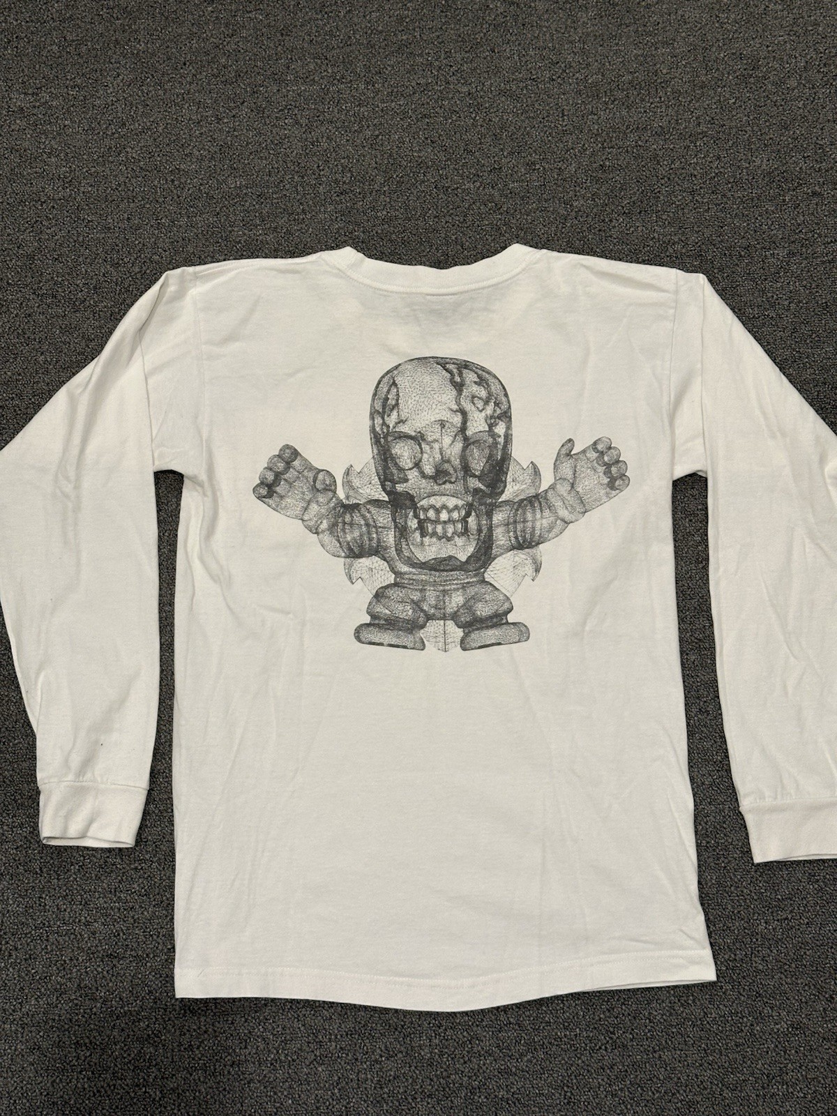 Vintage CHROME HEARTS FOTI Long Sleeve Shirt Size Medium