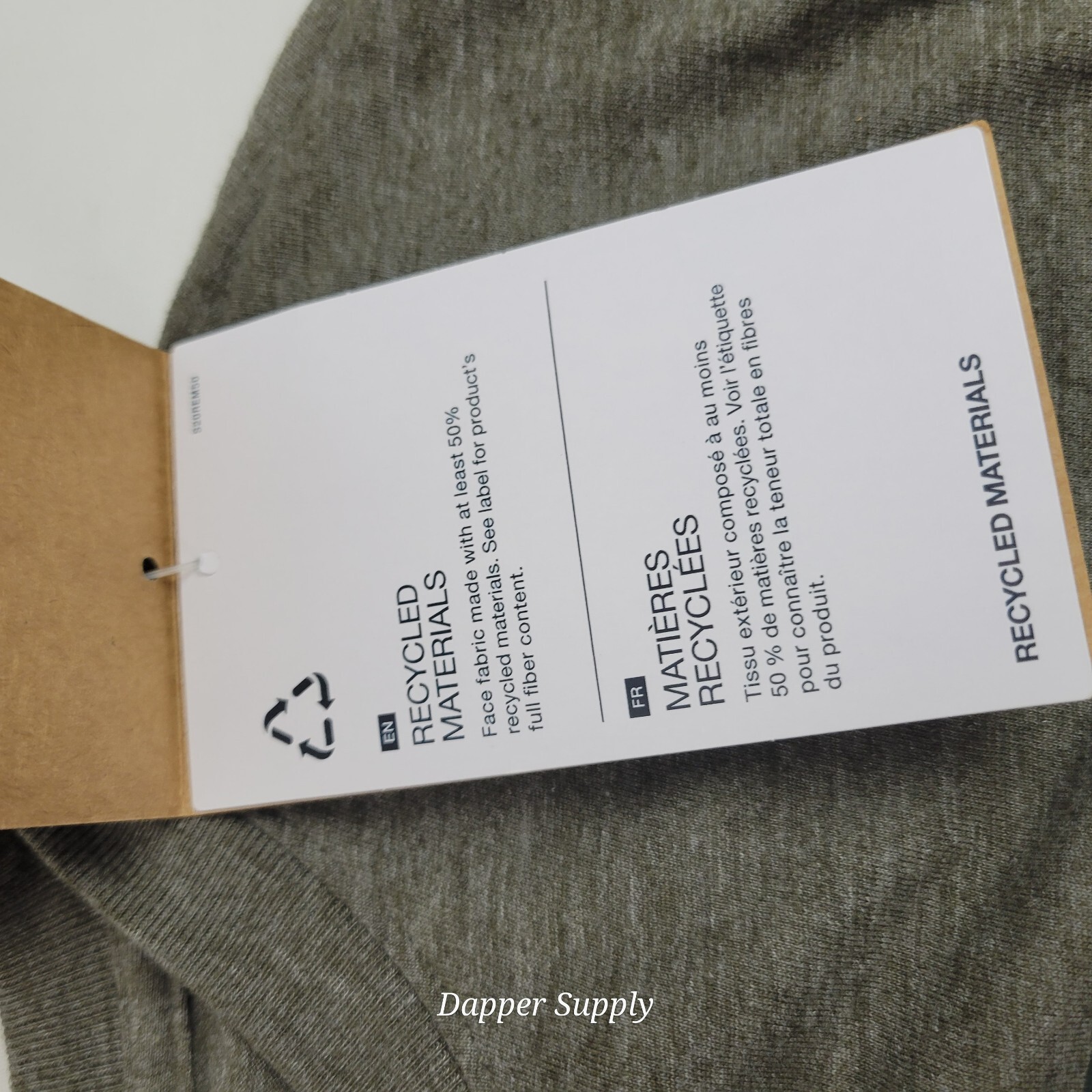 The North Face Men’s Small Tee Taupe Green Heather Slime Fit New