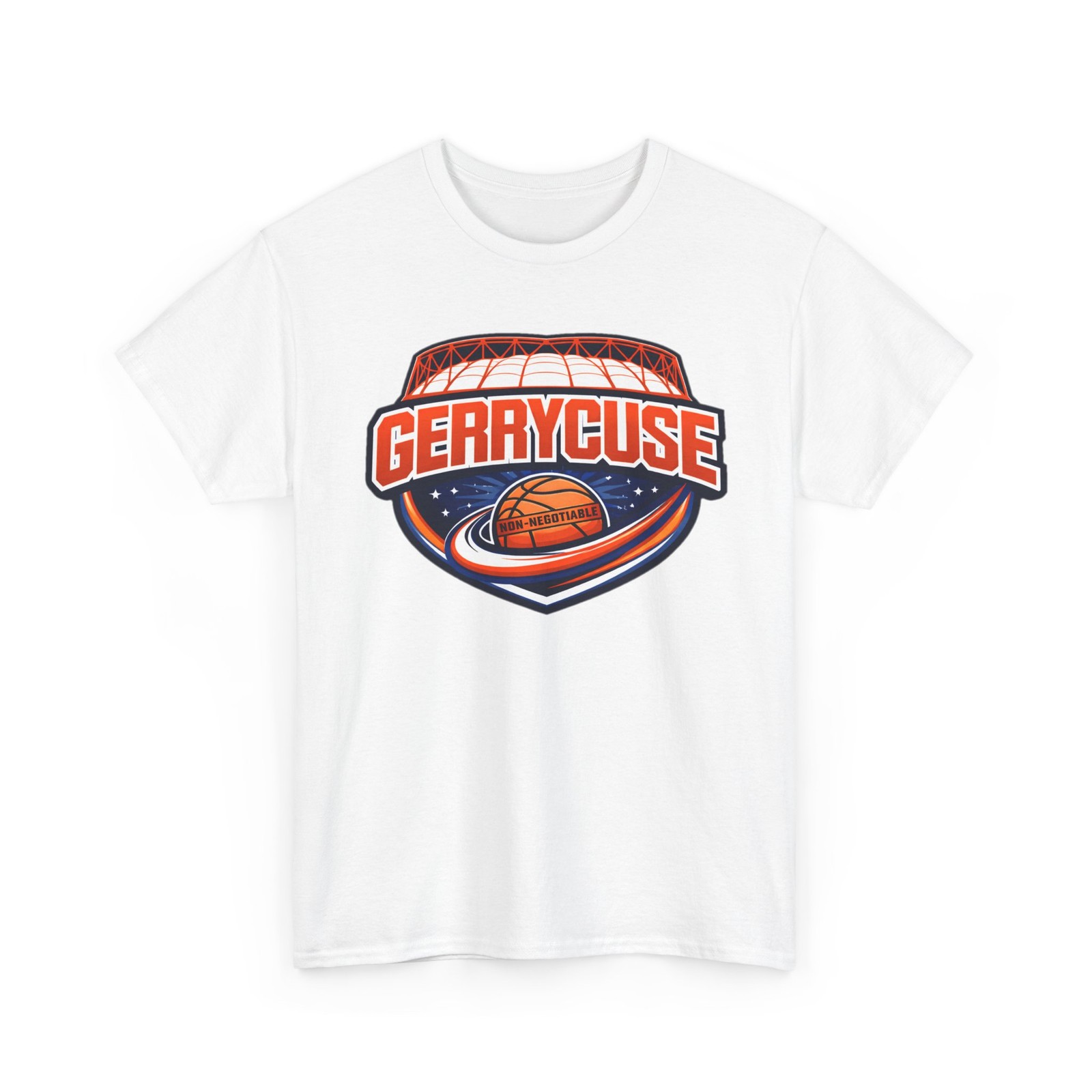GERRYCUSE Non-Negotiable GMAC Gerry Mcnamara Syracuse Basketball Orange T-Shirt