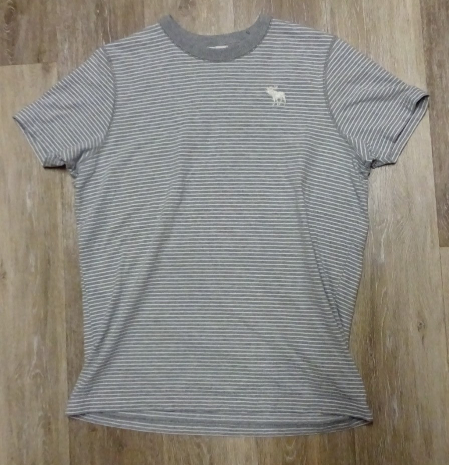 Abercrombie & Fitch Mens Muscle T Shirt Large Rare Classic Moose