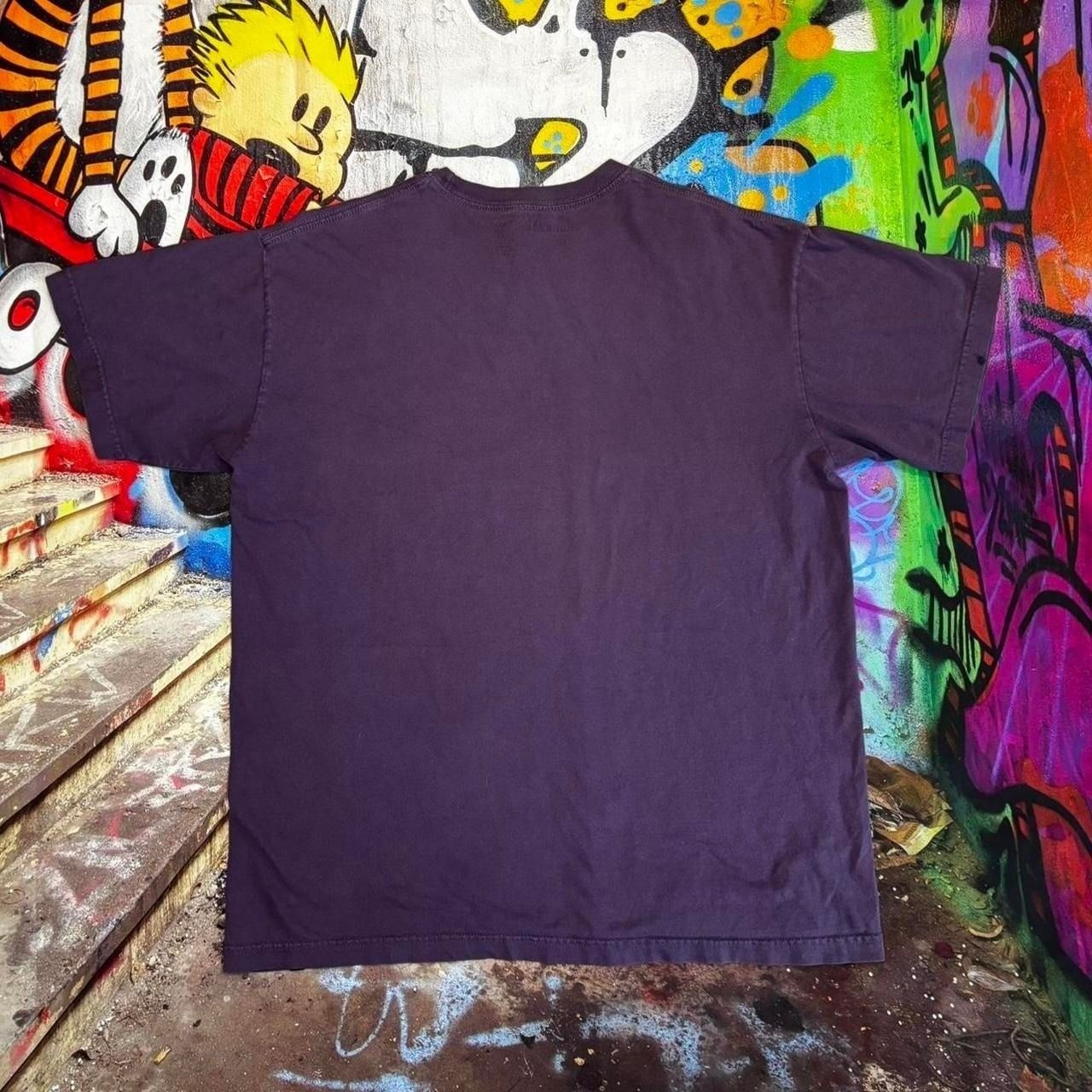 Hurley graphic tee purple