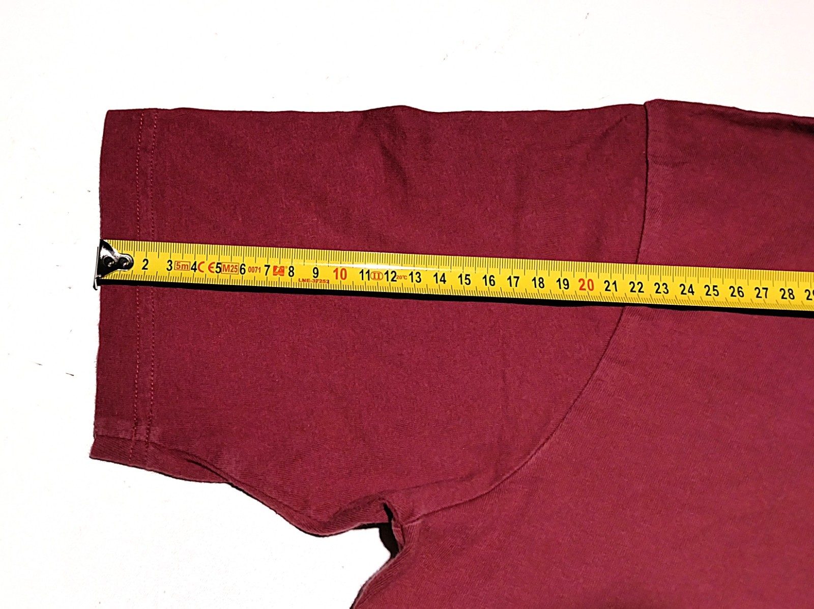 Dickies T-Shirt M Red Burgundy Classic Horseshoe Graphic Logo Cotton Tee Mens