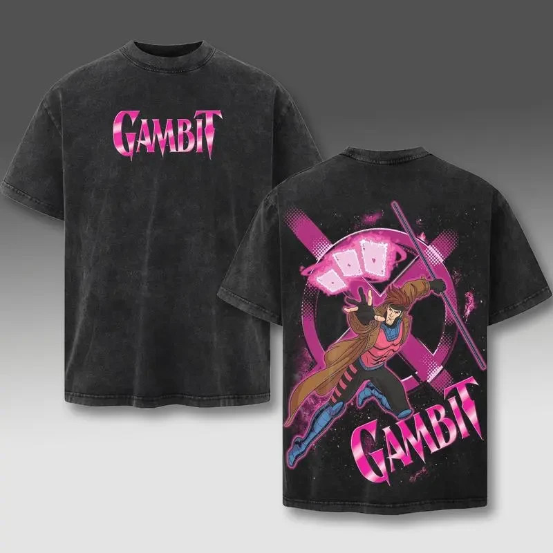 Gambit V3 T-Shirt, Character Comics TV Series Graphic Design Unisex