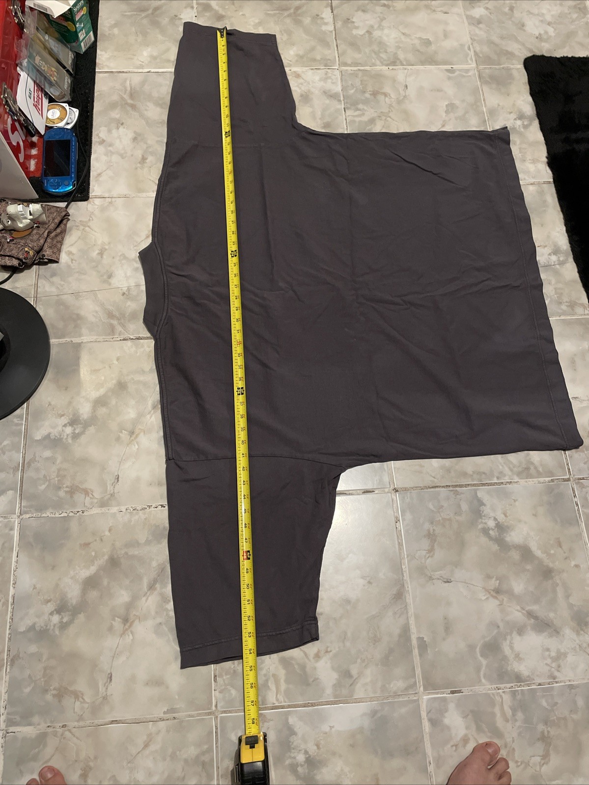 YZY Yeezy Gap Engineered By Balenciaga Oversized T-Shirt Grey SZ Large