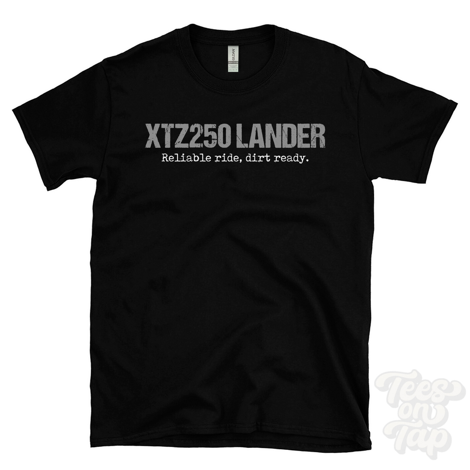 XTZ250 LANDER: Reliable ride, dirt ready T-Shirt motorcycle biker
