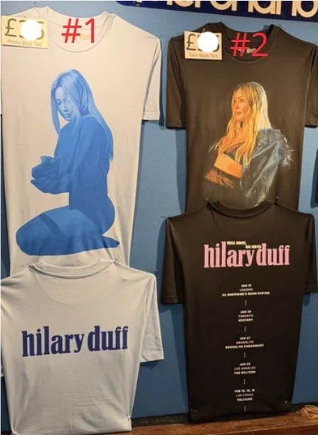 Hilary Duff The Lucky Me Tour 2026 T-Shirt Reprint S-5XL