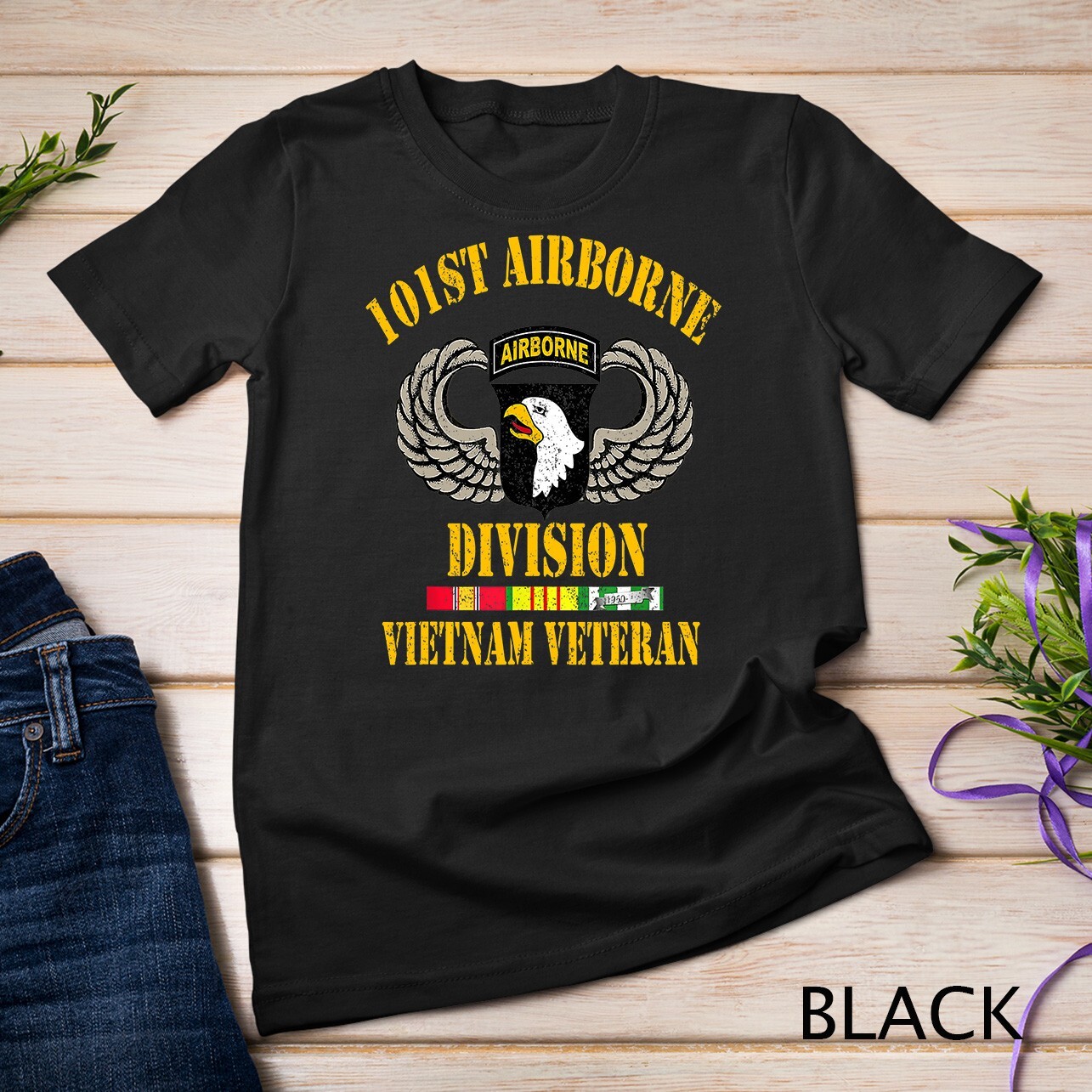 101st Airborne Division Vietnam Veteran Tshirt, Veterans Day Unisex T-shirt