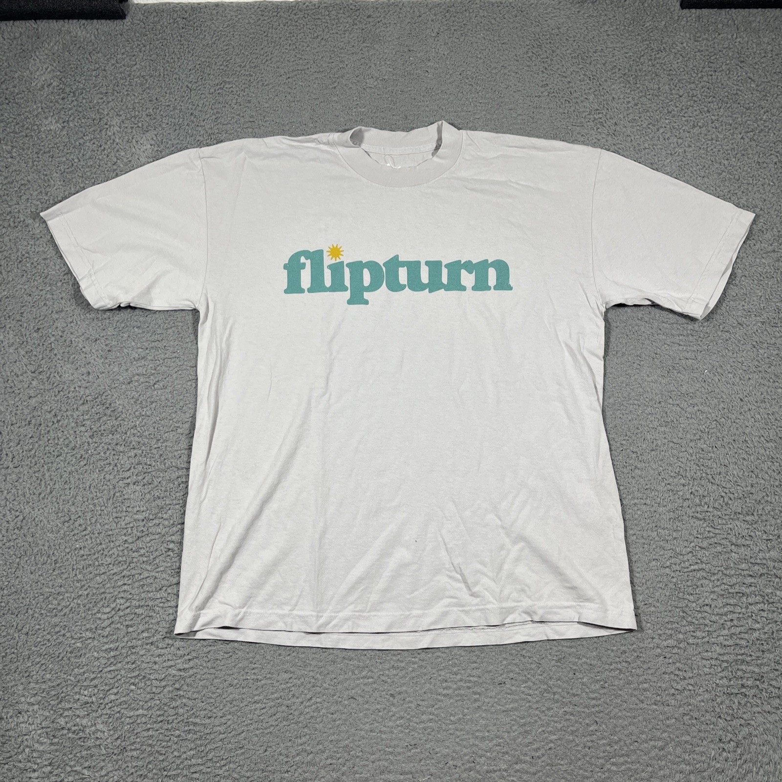 Flipturn Band Sz L Shirt Music Merch Indie Tour Enjoying The Joyride Juno