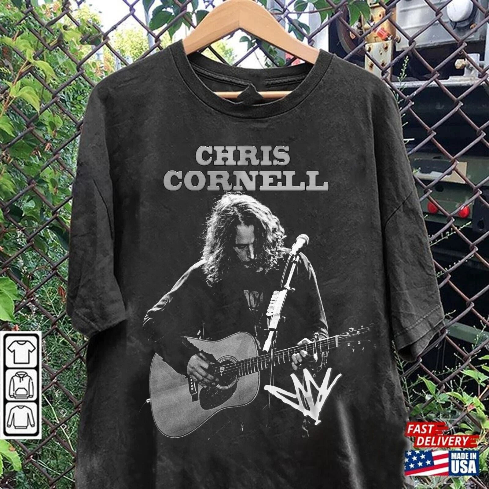 Chris Cornell Short Sleeve Men S-235XL T-Shirt S-5XL II110