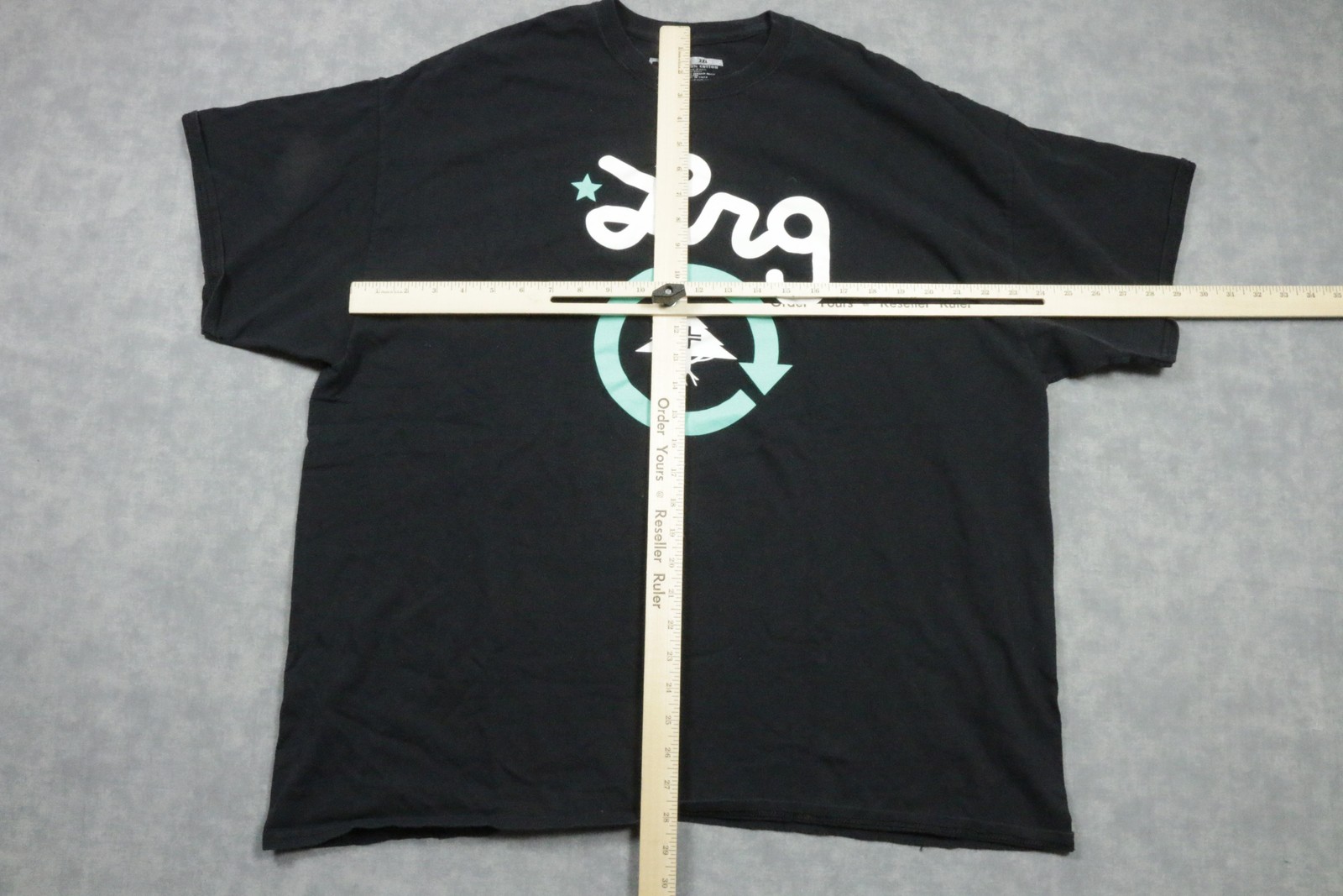LRG Shirt Mens 2XL Black Graphic Logo Tee Short Sleeve Streetwear Urban Crewneck