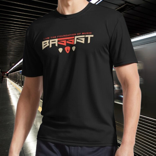 Bassist on fire Logo Men’s T-Shirt Unisex Funny Size Mode American T-shirt