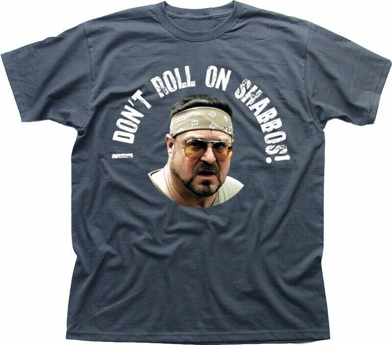 Big Lebowski Walter Sobchak I don’t roll on Shabbos over the line t-shirt 9197