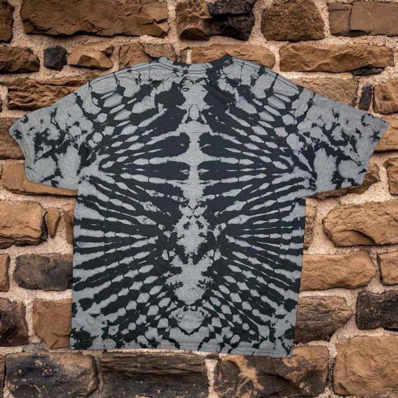 Handmade Custom Rolling Stones Tour 1975 Reverse Tie Dye Mens Size 2XL 1 of 1