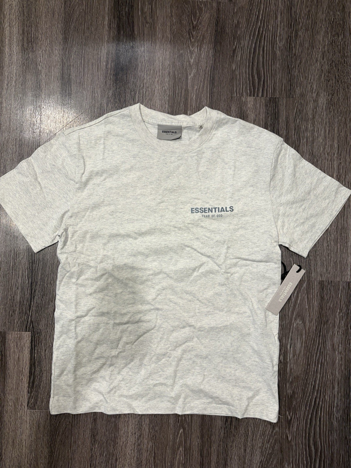 Essentials Light Oatmeal T-Shirt XS **Free Ship**