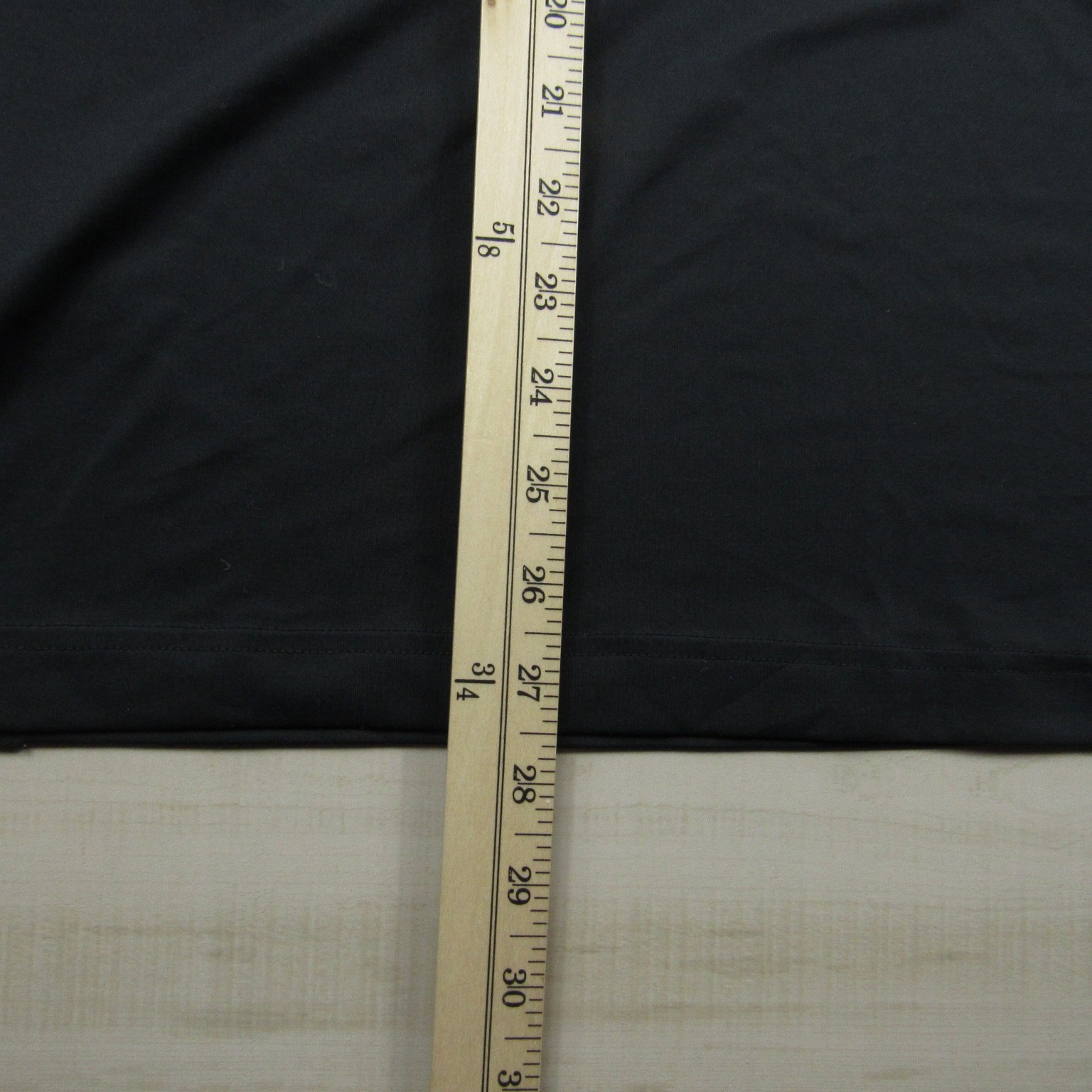 Rhone Shirt Mens Large Black Essentials Tech Performance Stretch Gym Training