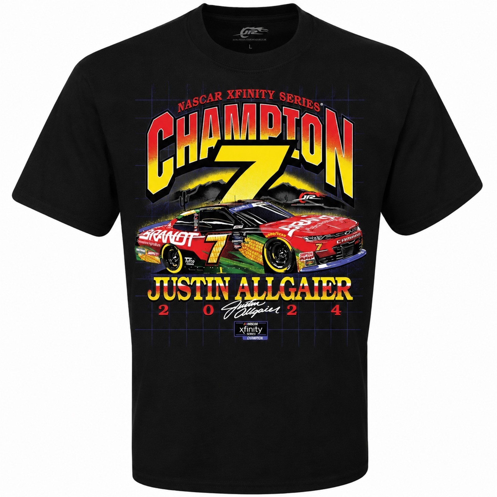 Justin Allgaier 2024 NASCAR Xfinity Champion T Shirt