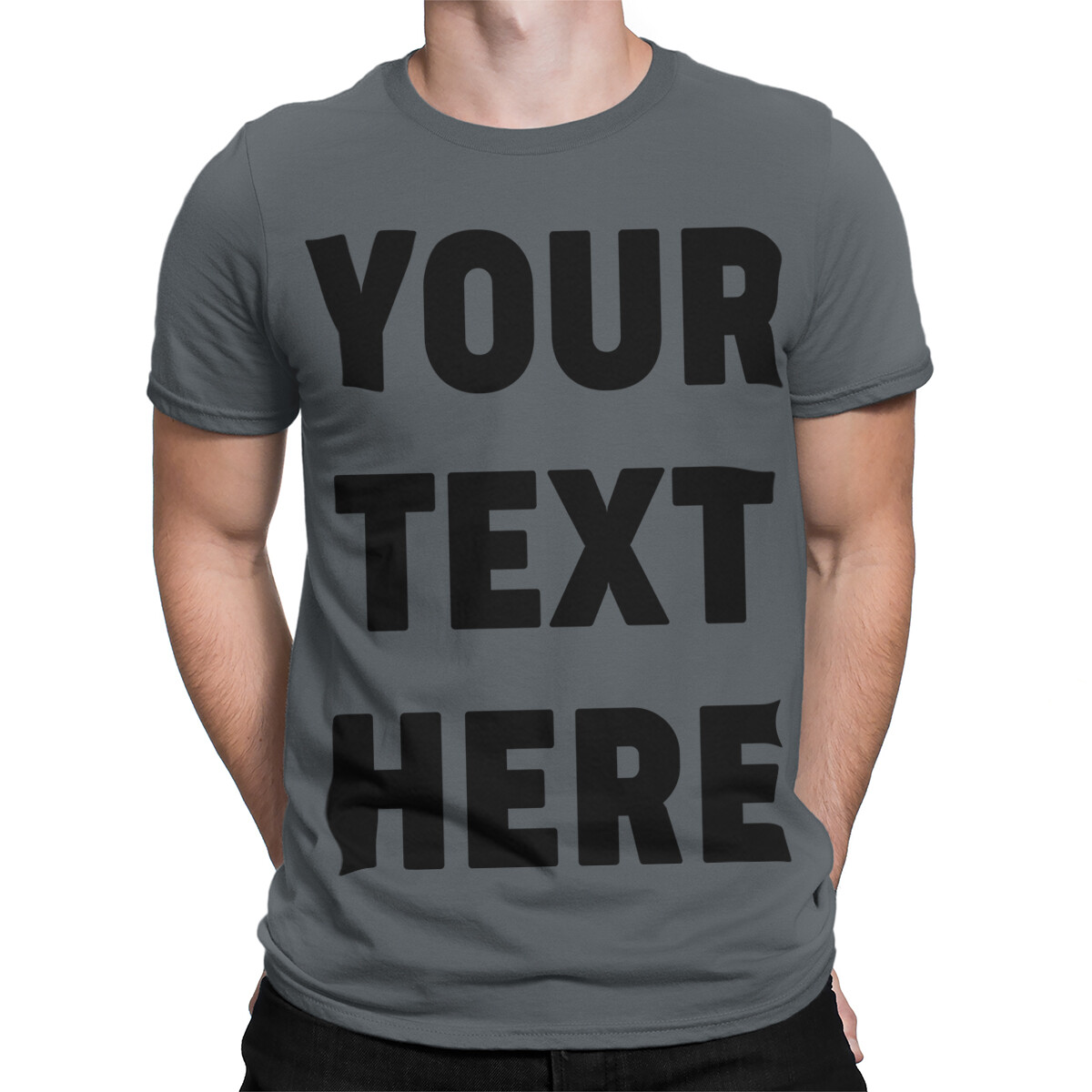 Personalised T-Shirt Work Wear Business Stag Hen Customise Mens T-Shirts #TA-195