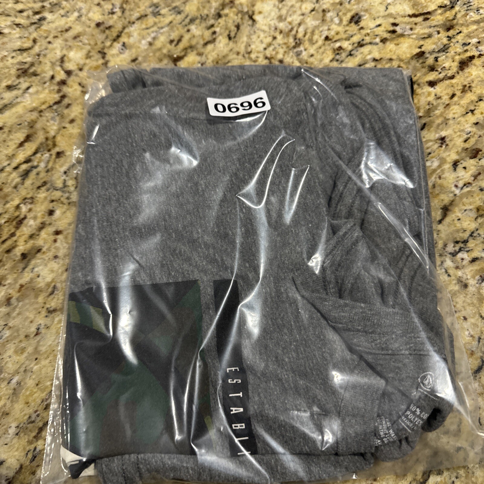 Volcom Stone Clothing Douglas short sleeve heather grey XL Preowned Cpix