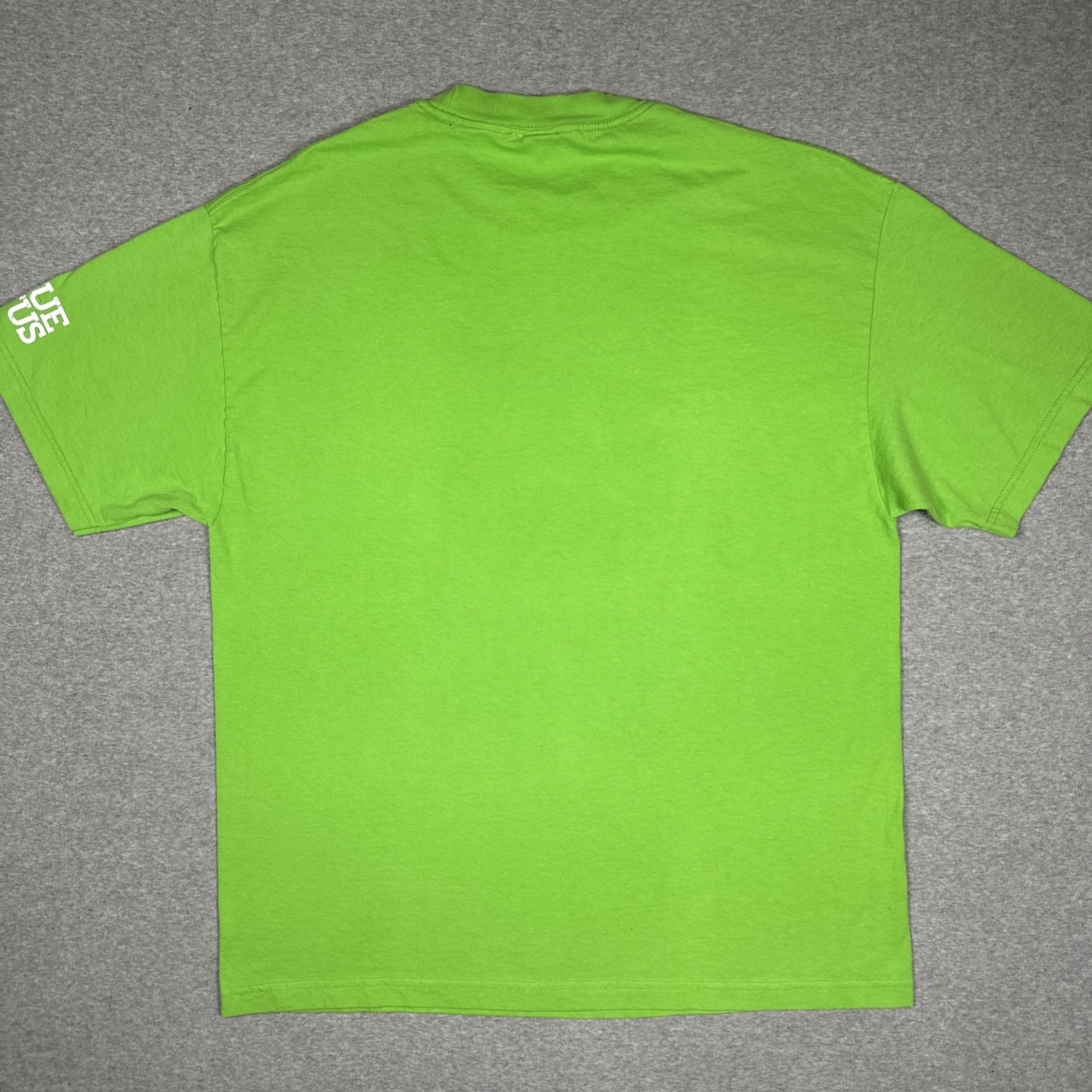 Rogue Status T Shirt Mens Extra LArge Green Frowny Smiley Y2K Skate Rob Dyrdek