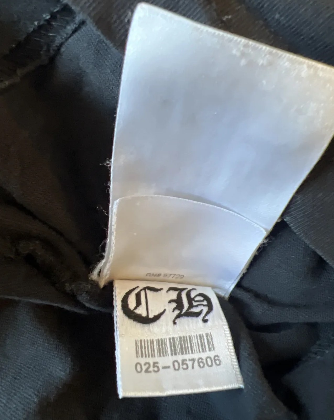 Chrome Hearts Back Spine Pocket TeePocket Tee Size XL