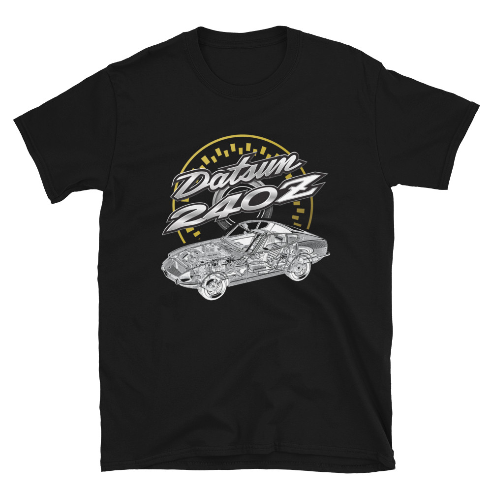 Datsun 240 Z Schematic Short-Sleeve Unisex T-Shirt