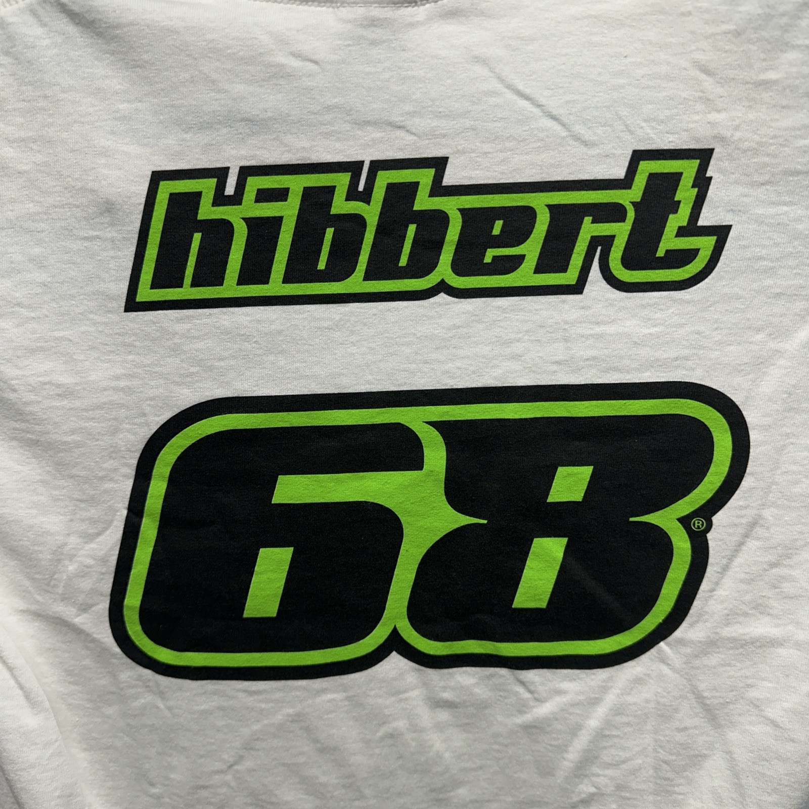 Tucker Hibbert 68 T Shirt Snocross Mens Med Black Racing T Train SNOX Arctic