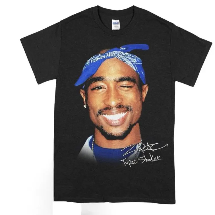Vintage 90s 2pac Tupac Shakur Tshirt, Tupac Big Face Head Vintage Style Graphic