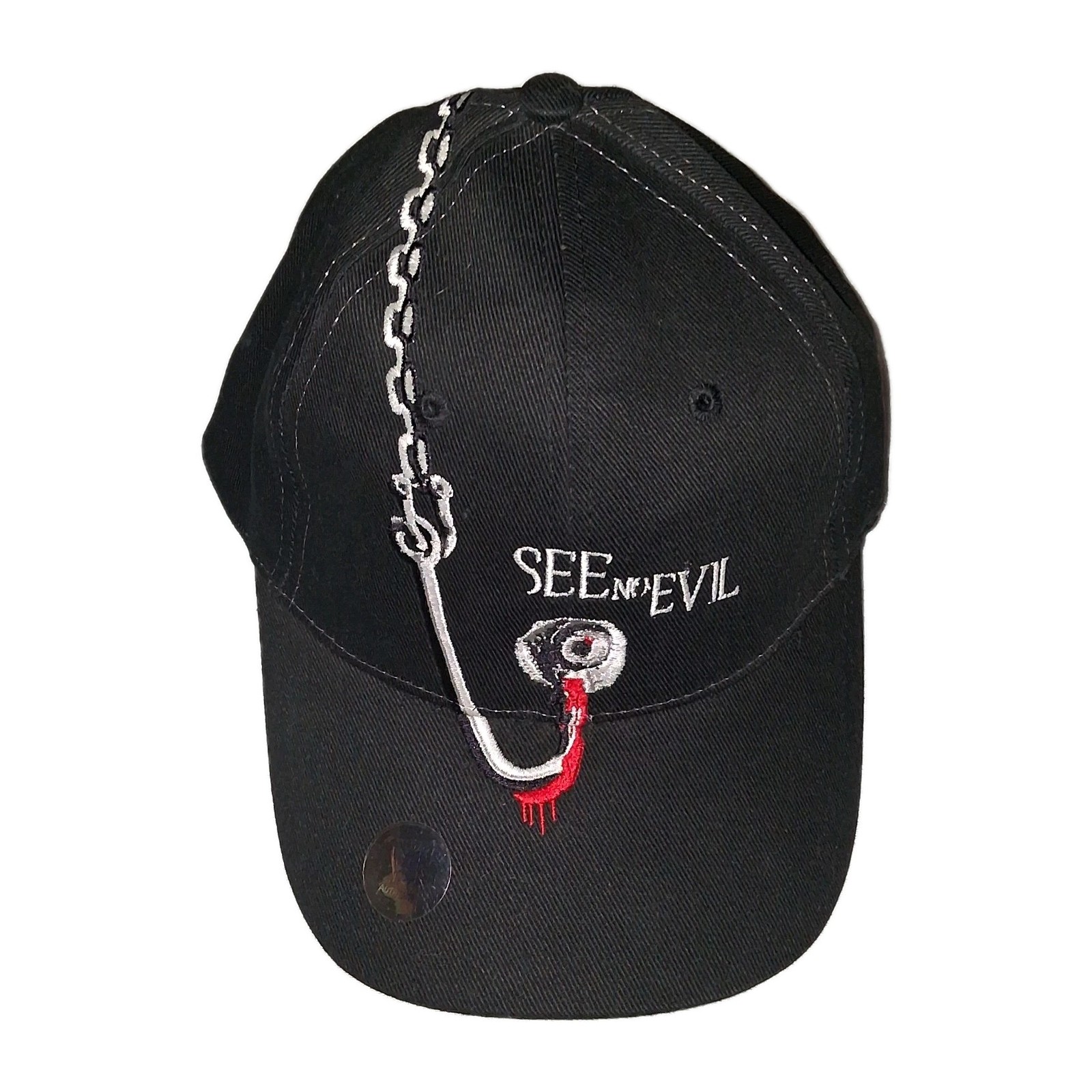 2006 See No Evil WWE Horror Movie Promo Hat Vintage Kane Undertaker WWF