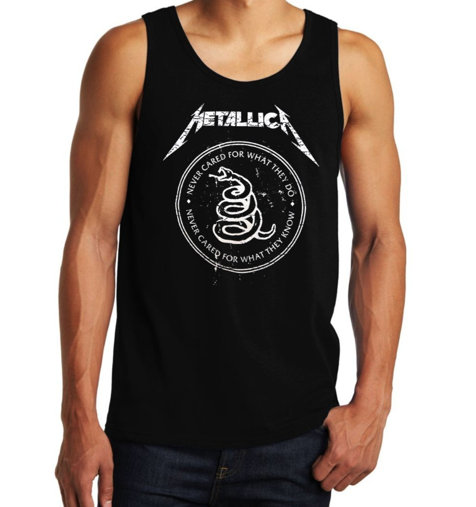 Metallica ‘NEM’ Heavy Metal Band Men’s Tank Tops (Multiple Variations)
