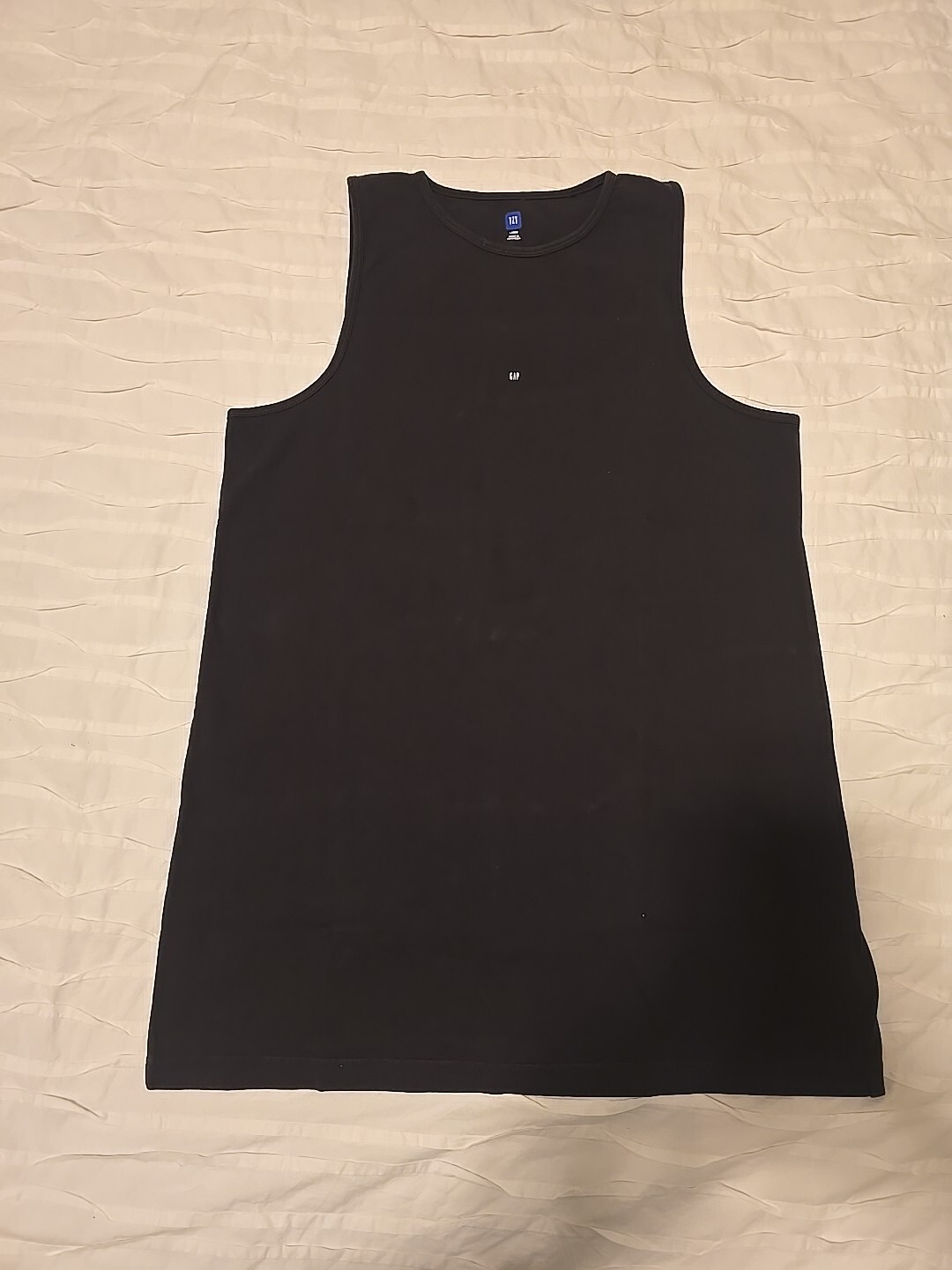 Yeezy Gap Engineered by Balenciaga Loose Tank Top Men’s Size Large Black NWOT