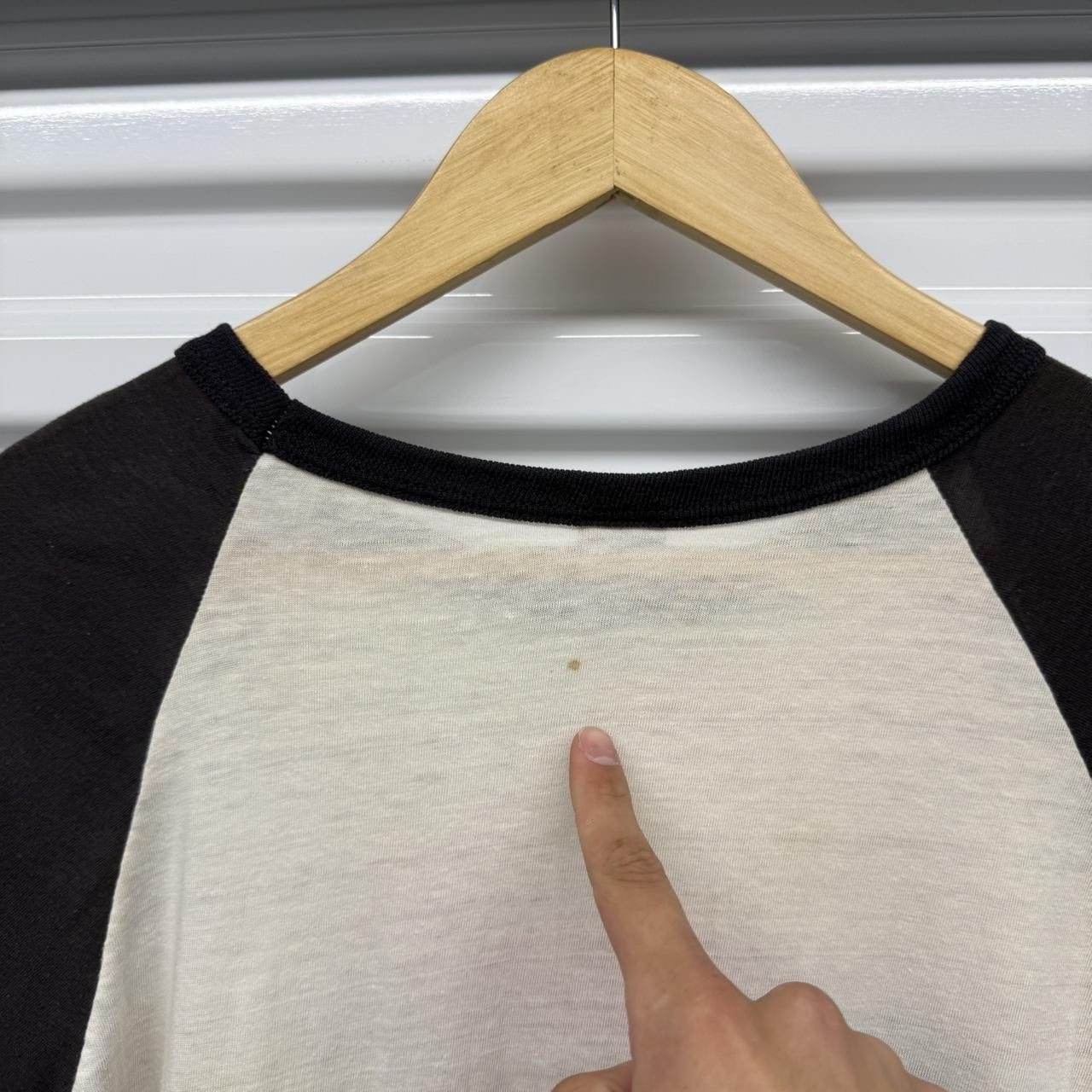 Vintage 80’s Tom Petty & Heartbreakers 3/4 Sleeve Raglan The Knits Band Size M