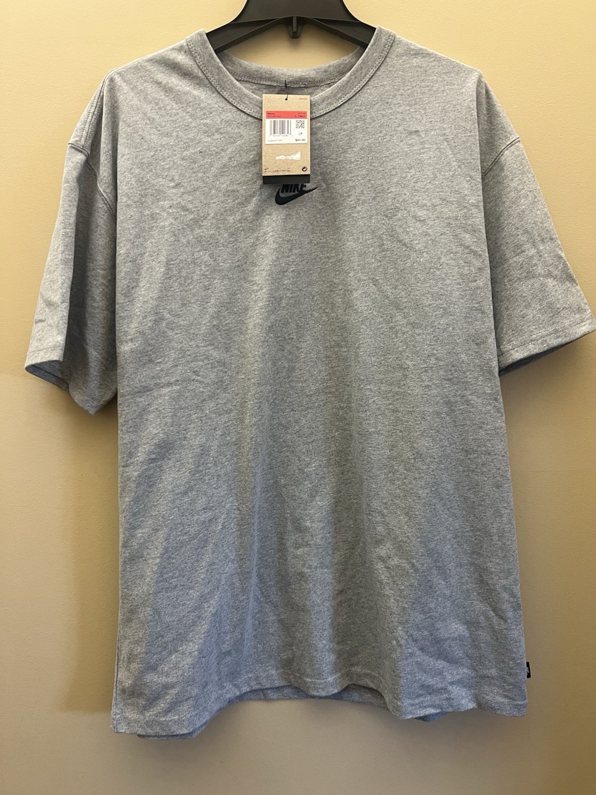 #259 Nike Men’s Large Athletic Wear Short Sleeve Logo Swoosh Active Heavy TShirt