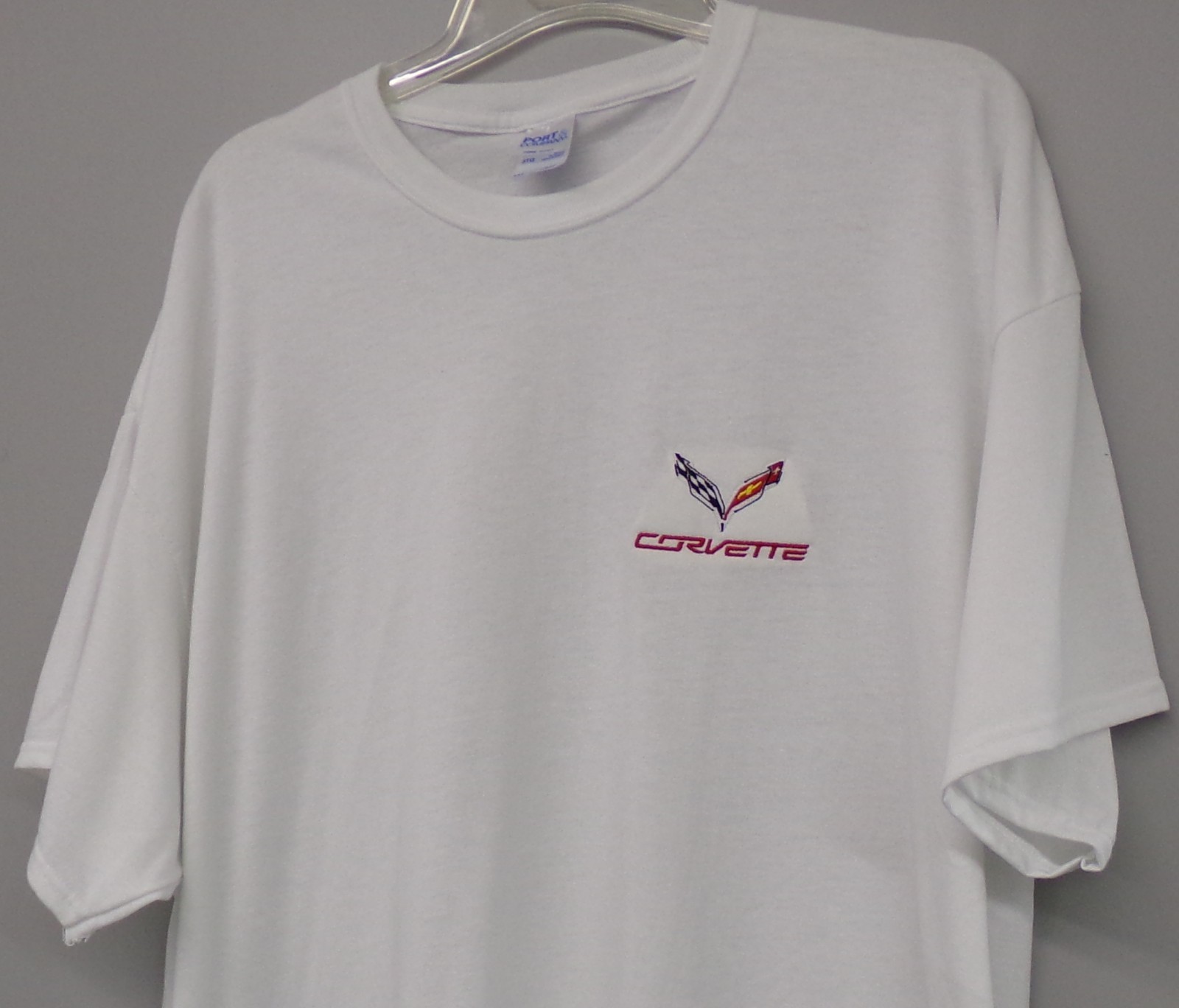 Chevrolet Corvette C7 Sports Car Embroidered T-Shirt S-6XL, LT-4XLT Chevy New