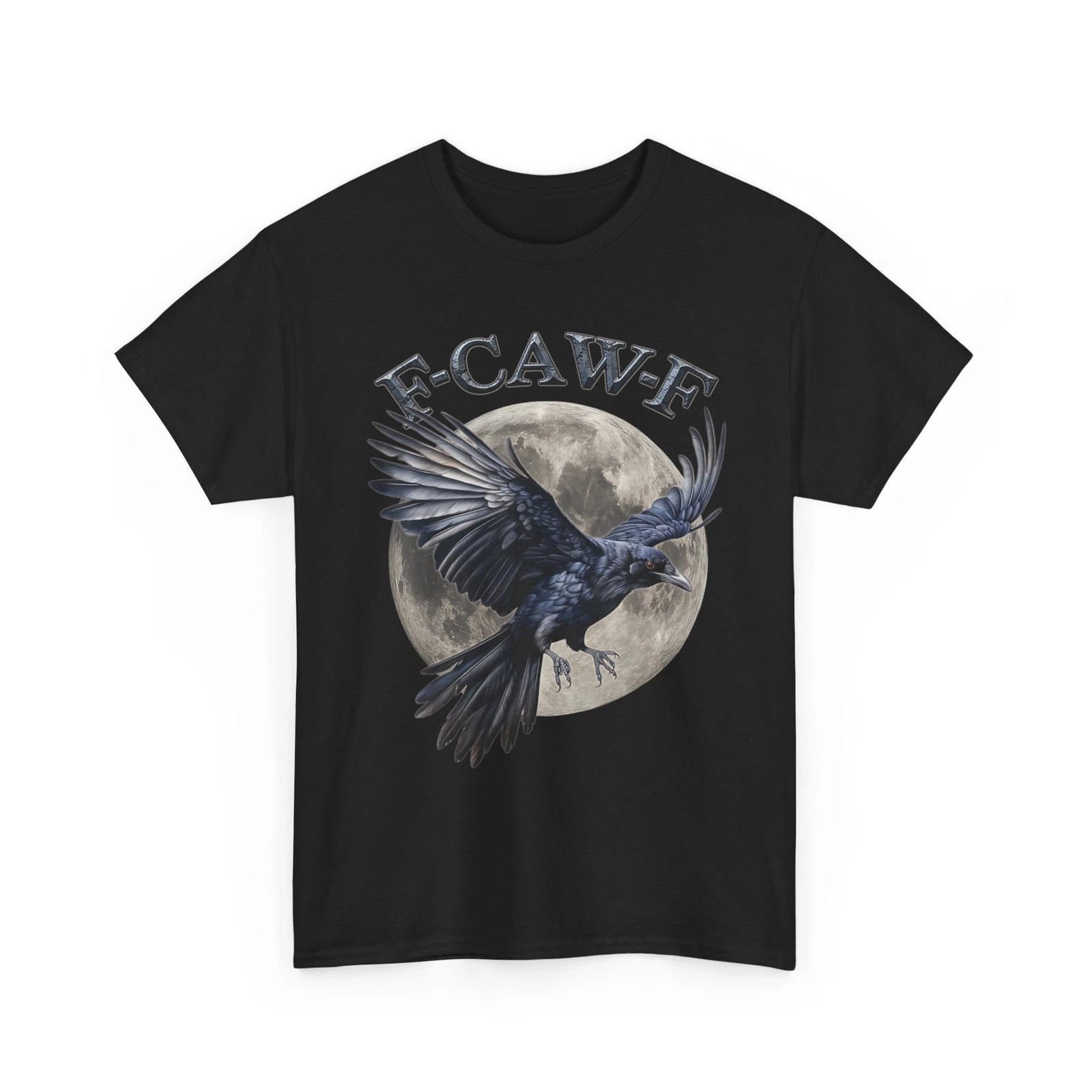 Crow Funny T-Shirt, F-Caw-F Crow Lovers Black Bird Funny T-Shirt