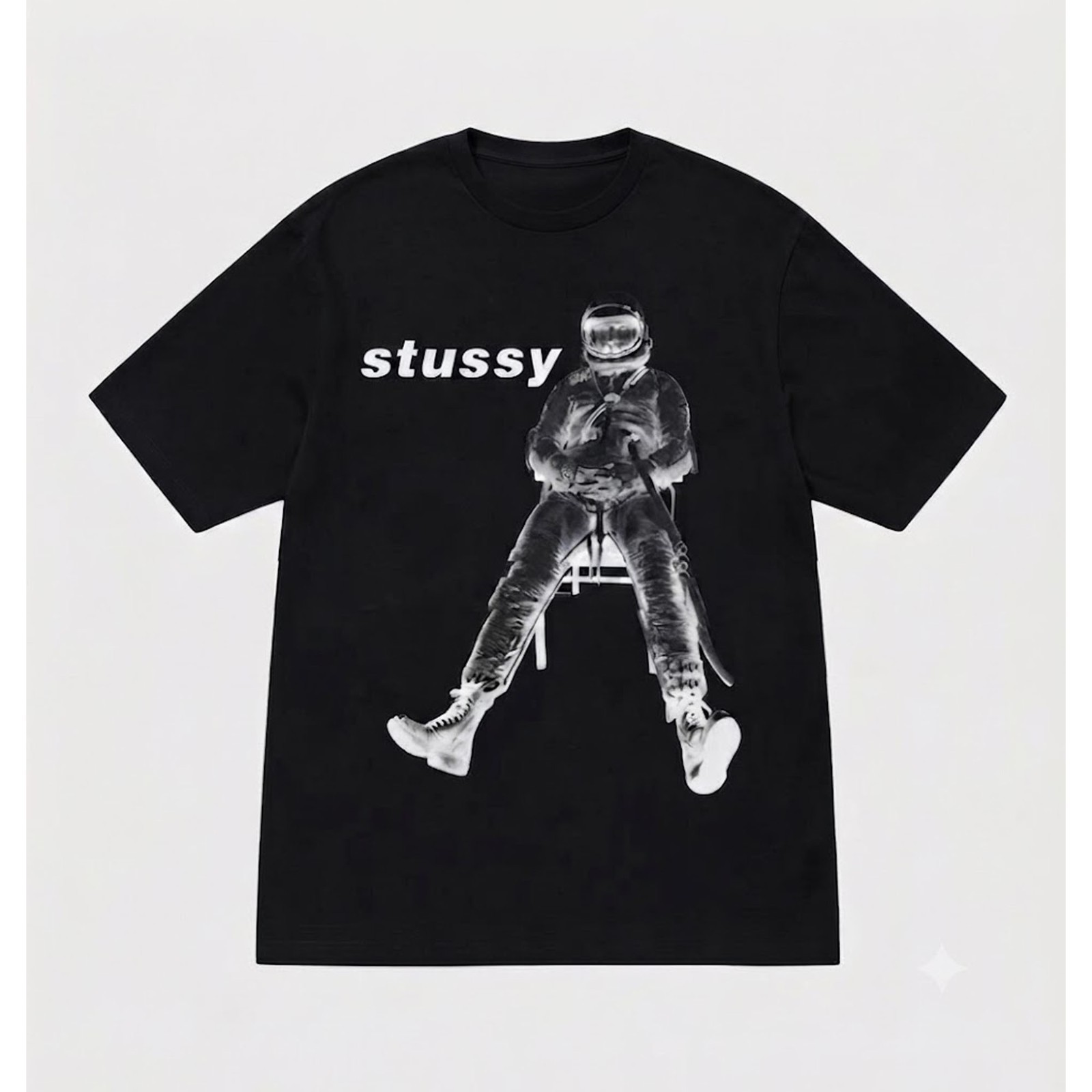 Stussy Astronaut Tee Large Black New With Tags S-5XL FREESHIPS
